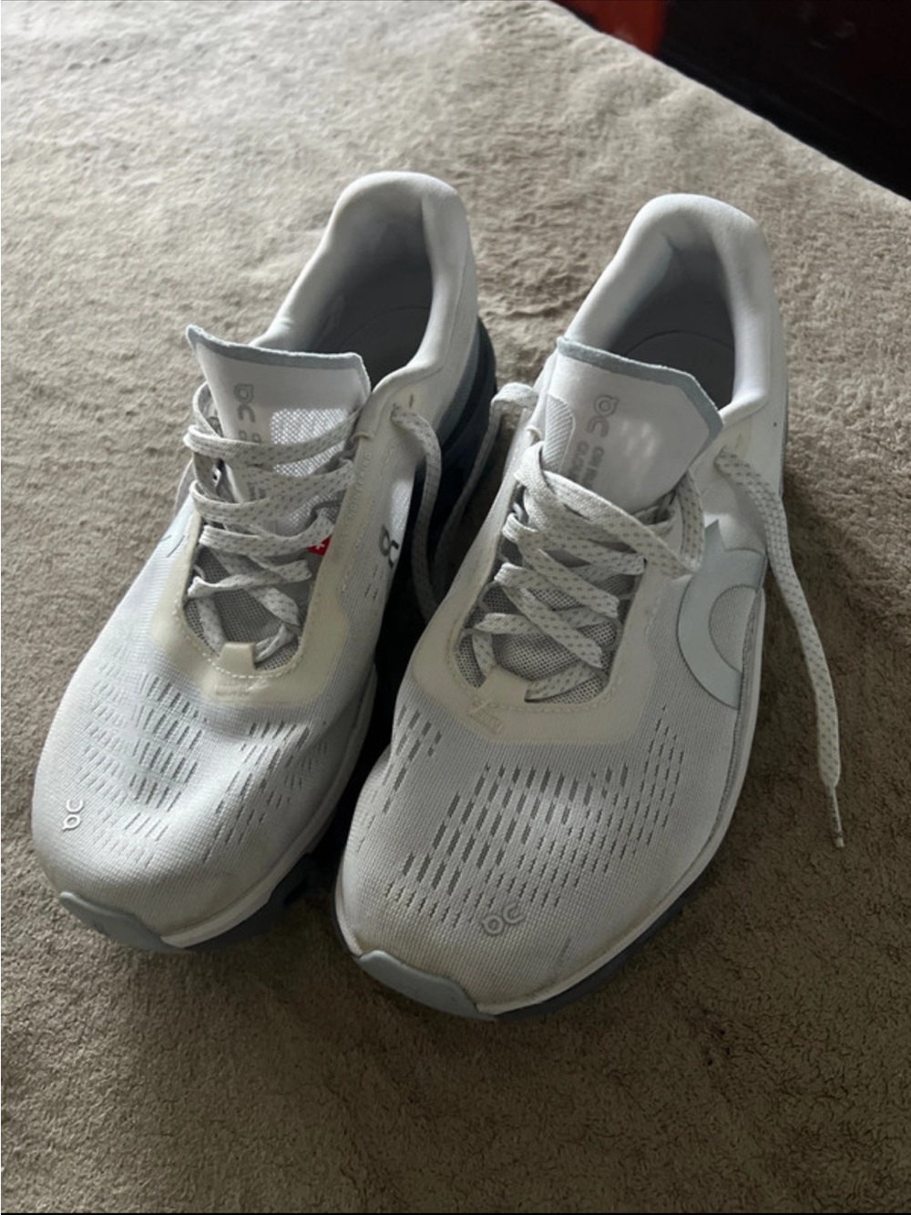 On Running White Men's Lightweight Running Sneakers